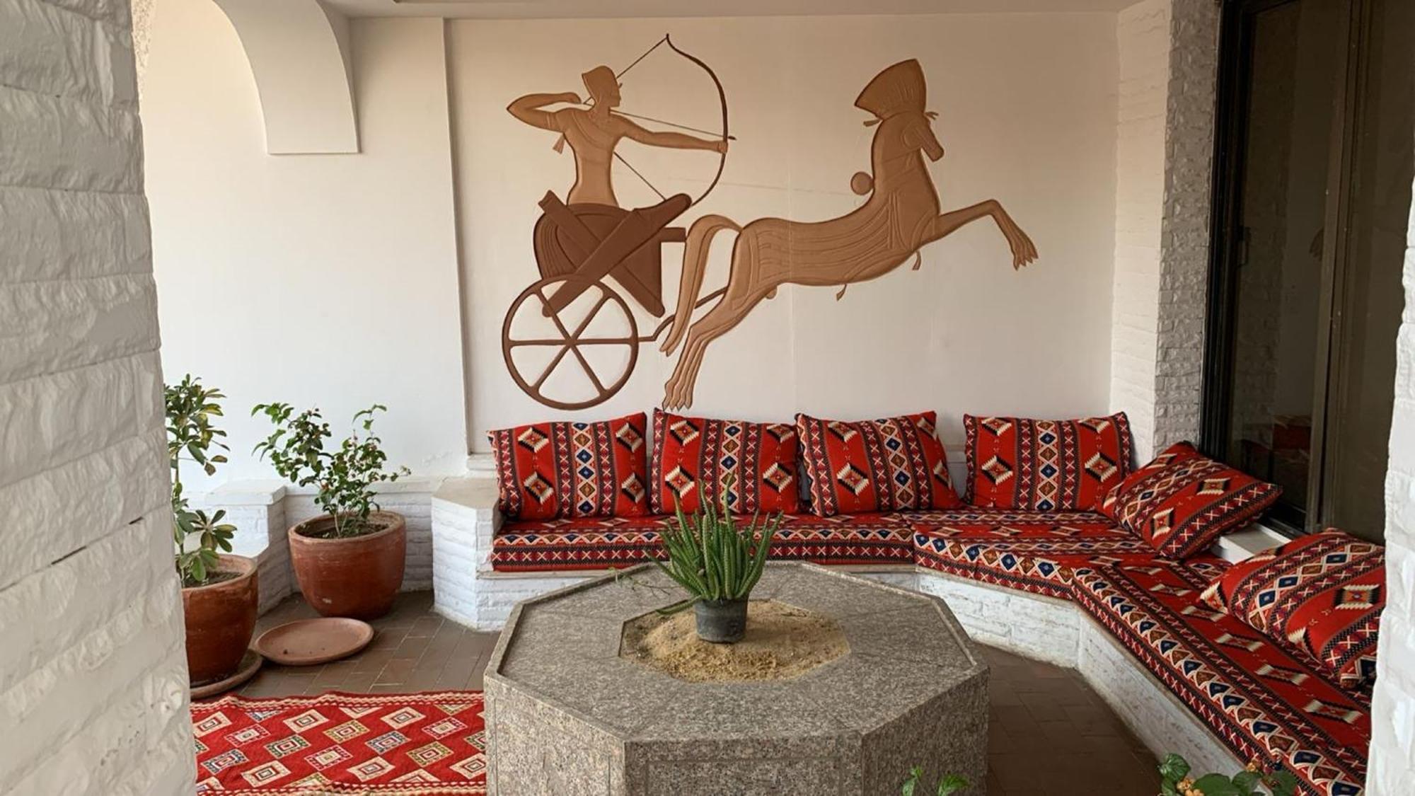 Pyramids Nights Hostel Kafrat al Jabal Bagian luar foto